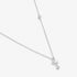 Joma Lumia Drop Heart Silver Necklace