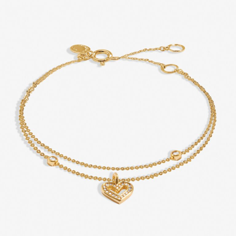 Joma Lumia Heart Gold Bracelet