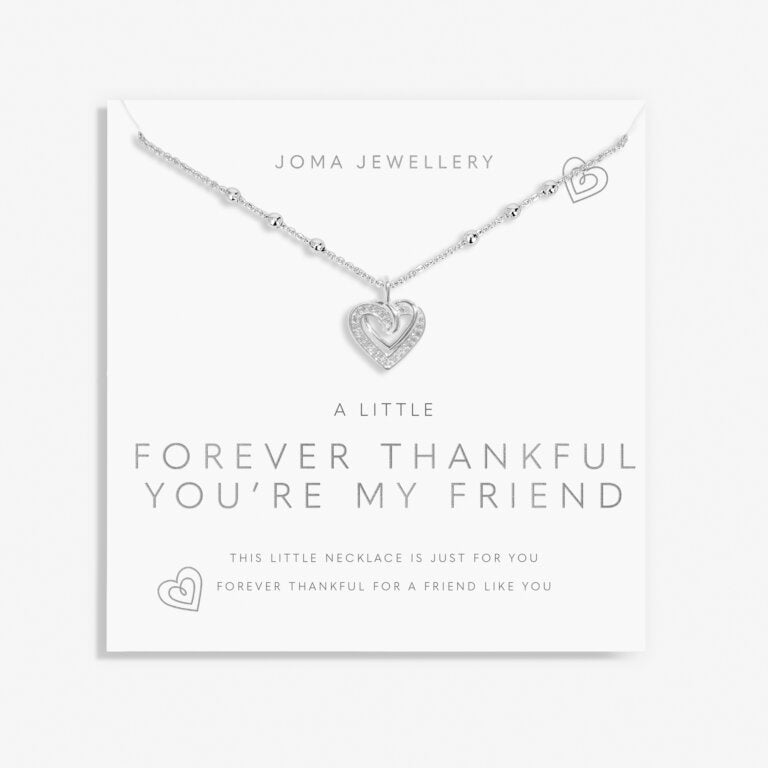 Joma A Little Forever Thankful You are My Friend Necklace