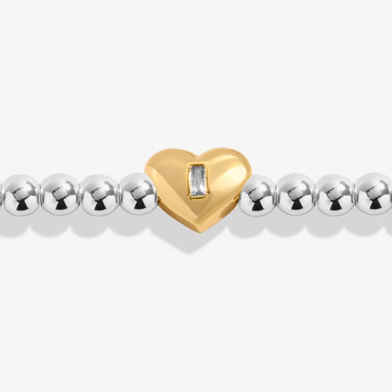 Joma Silver & Gold Triple Heart Bracelet