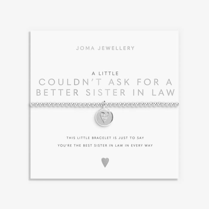 Joma A little Couldn't Ask For A Better Sister In Law Bracelet