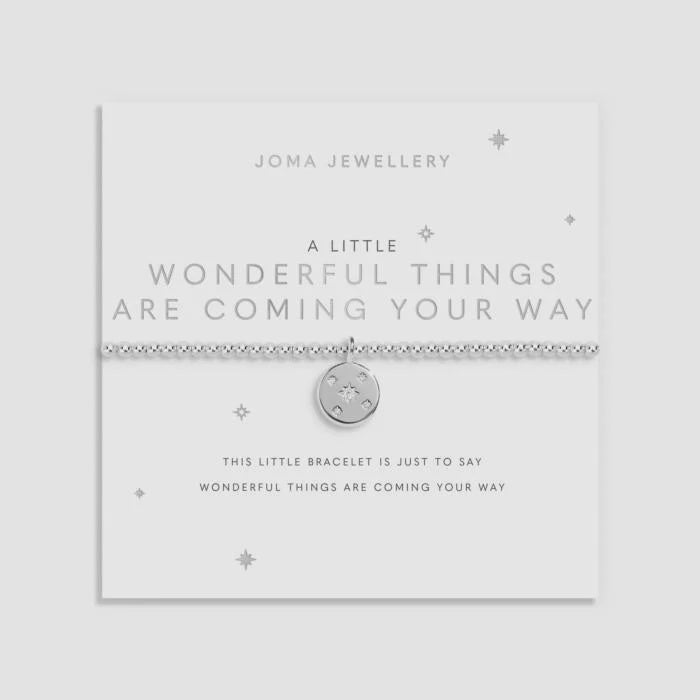 Joma A Little Wonderful Things Are Coming Your Way Bracelet