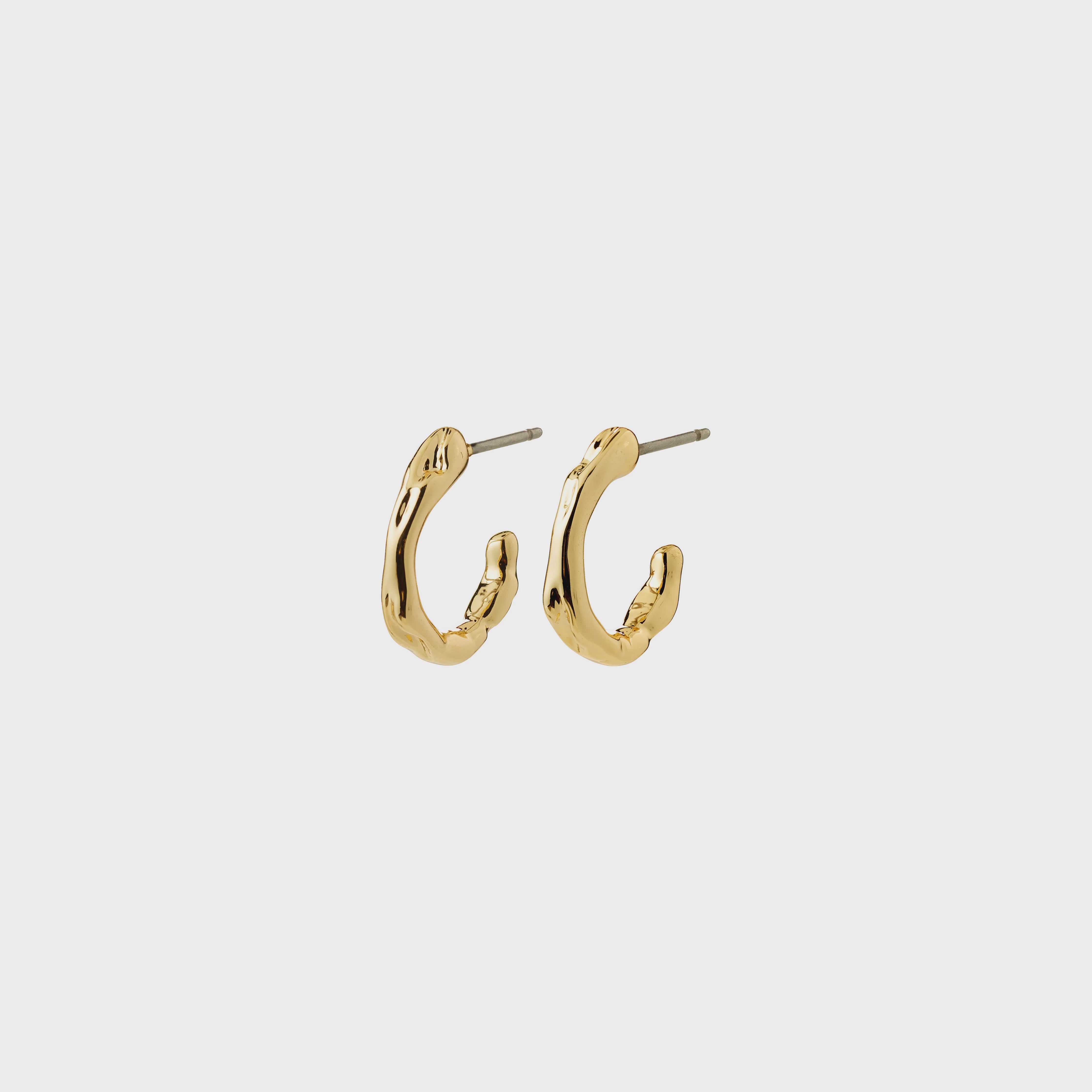 Pilgrim Earrings Gold-Plated