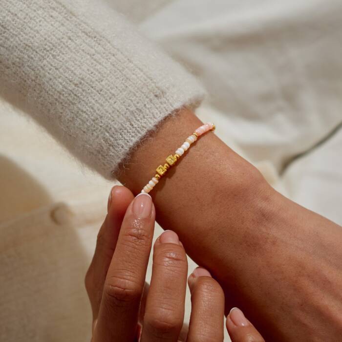 Joma Happy Little Moments 21st Birthday Gold Bracelet