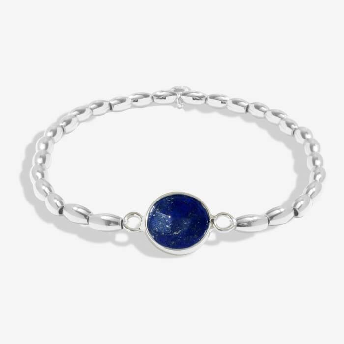 Joma Serenity Stones Lapis Lazuli Silver Bracelet