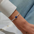 Joma Serenity Stones Lapis Lazuli Silver Bracelet