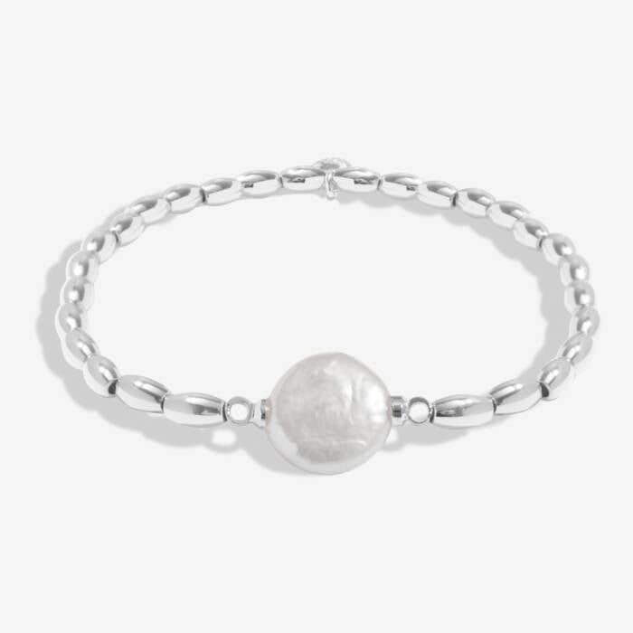 Joma Serenity Stones Freshwater Cultured Pearl Silver Bracelet