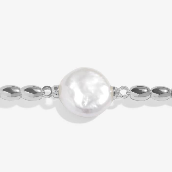 Joma Serenity Stones Freshwater Cultured Pearl Silver Bracelet