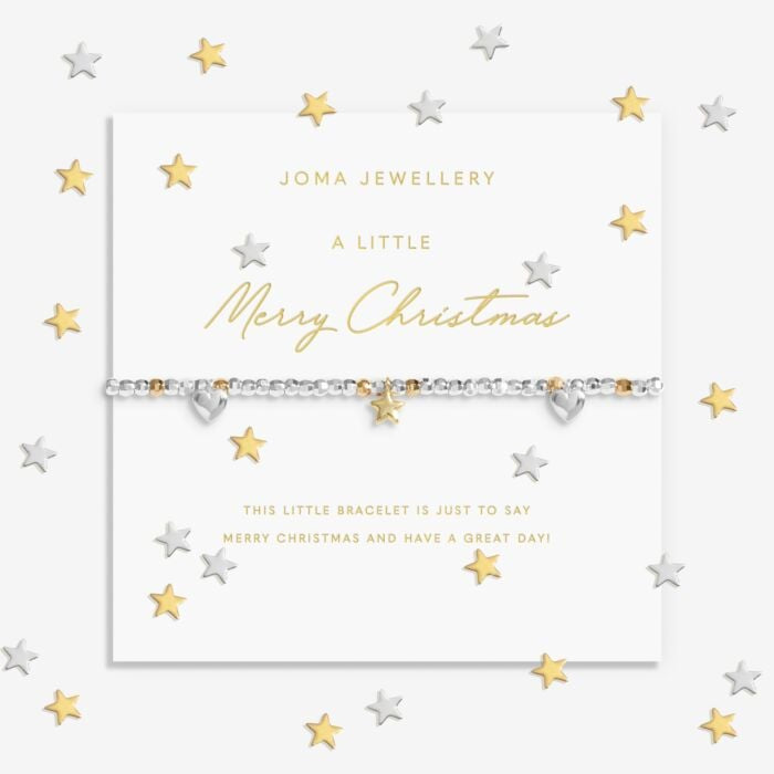 Joma Sparkle Confetti A Little Merry Christmas Bracelet