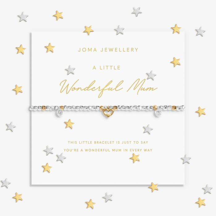 Joma Sparkle Confetti A Little Wonderful Mum Bracelet