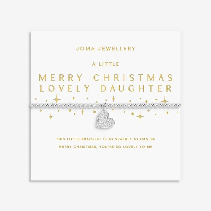 Joma Christmas A Little Merry Christmas Lovely Daughter  Bracelet