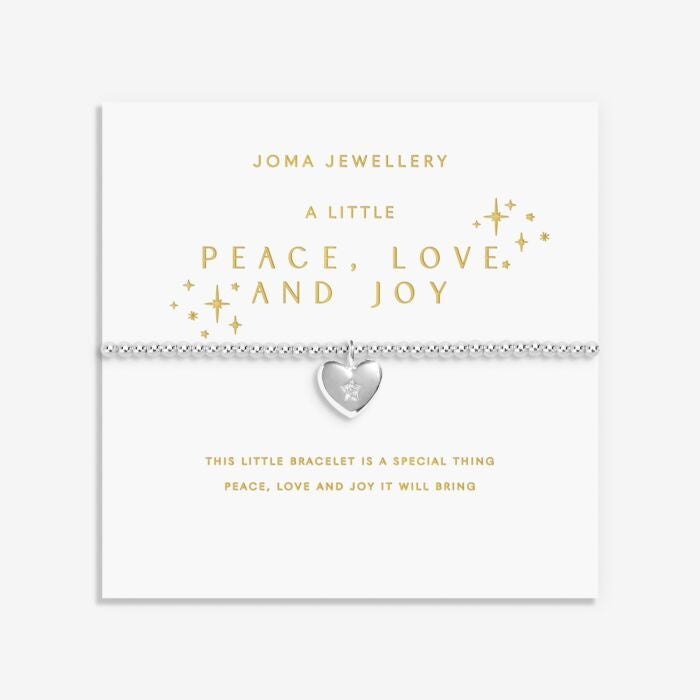 Joma Christmas A Little Peace, Love & Joy Bracelet