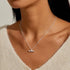 Joma Style Stories Heart T-Bar Necklace