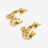 Joma Style Stories Stars Gold Hoop Earrings