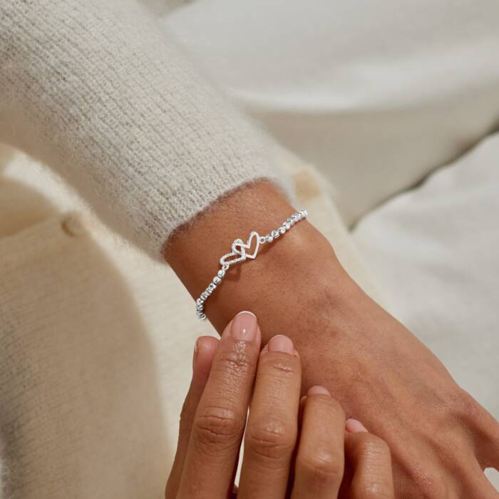 Joma Forever Yours Happy Birthday Super Sister Silver Bracelet