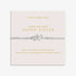 Joma Forever Yours Happy Birthday Super Sister Silver Bracelet