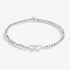 Joma Forever Yours You Make My Heart Smile Silver Bracelet