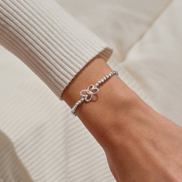 Joma Forever Yours You Are Beautiful Silver Bracelet