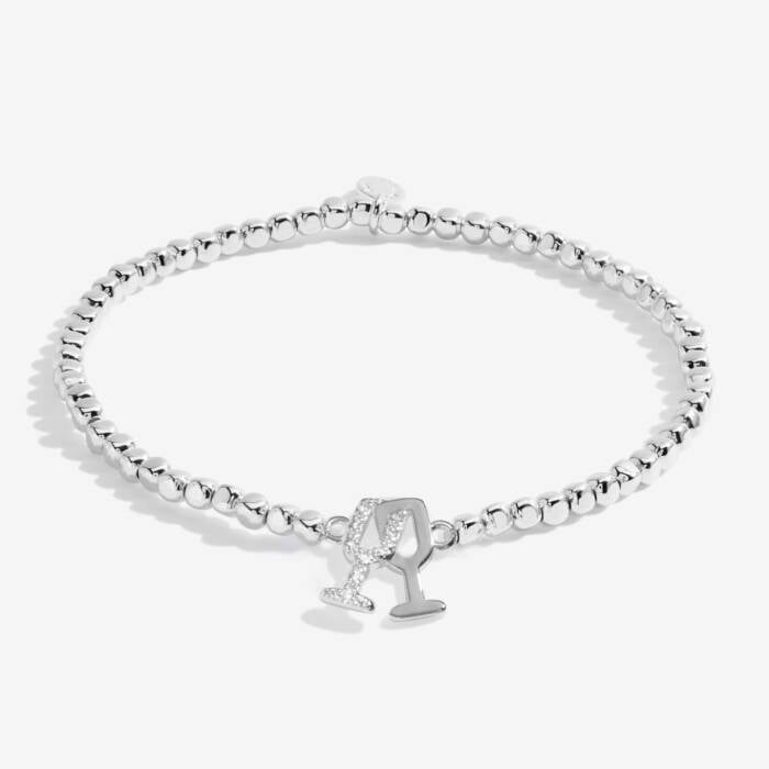 Joma Forever Yours Sparkle Like Champagne Silver Bracelet