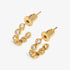 Joma Soul Shine Stack Bows Gold Set Of 2 Earrings