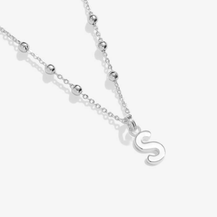 Joma A Little Letter S Alphabet Necklace