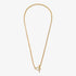 Joma Evermore Gold Oval T-Bar Necklace