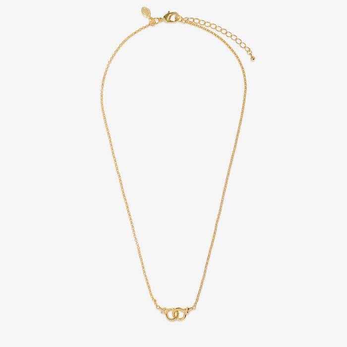 Joma Evermore Gold Linked Knot Necklace