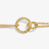 Joma Evermore Gold Linked Circles Bracelet