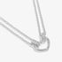 Joma Evermore Silver Heart Necklace