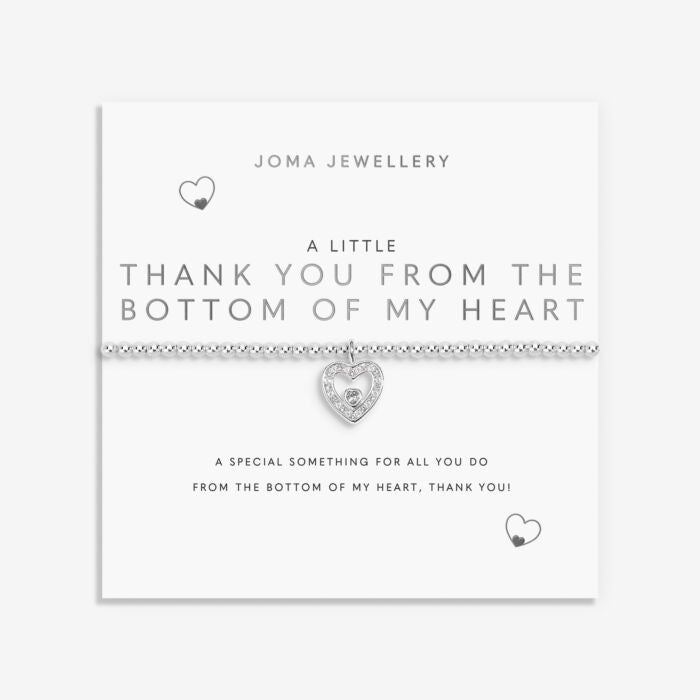 Joma A Little Thank You From The Bottom Of My Heart Bracelet