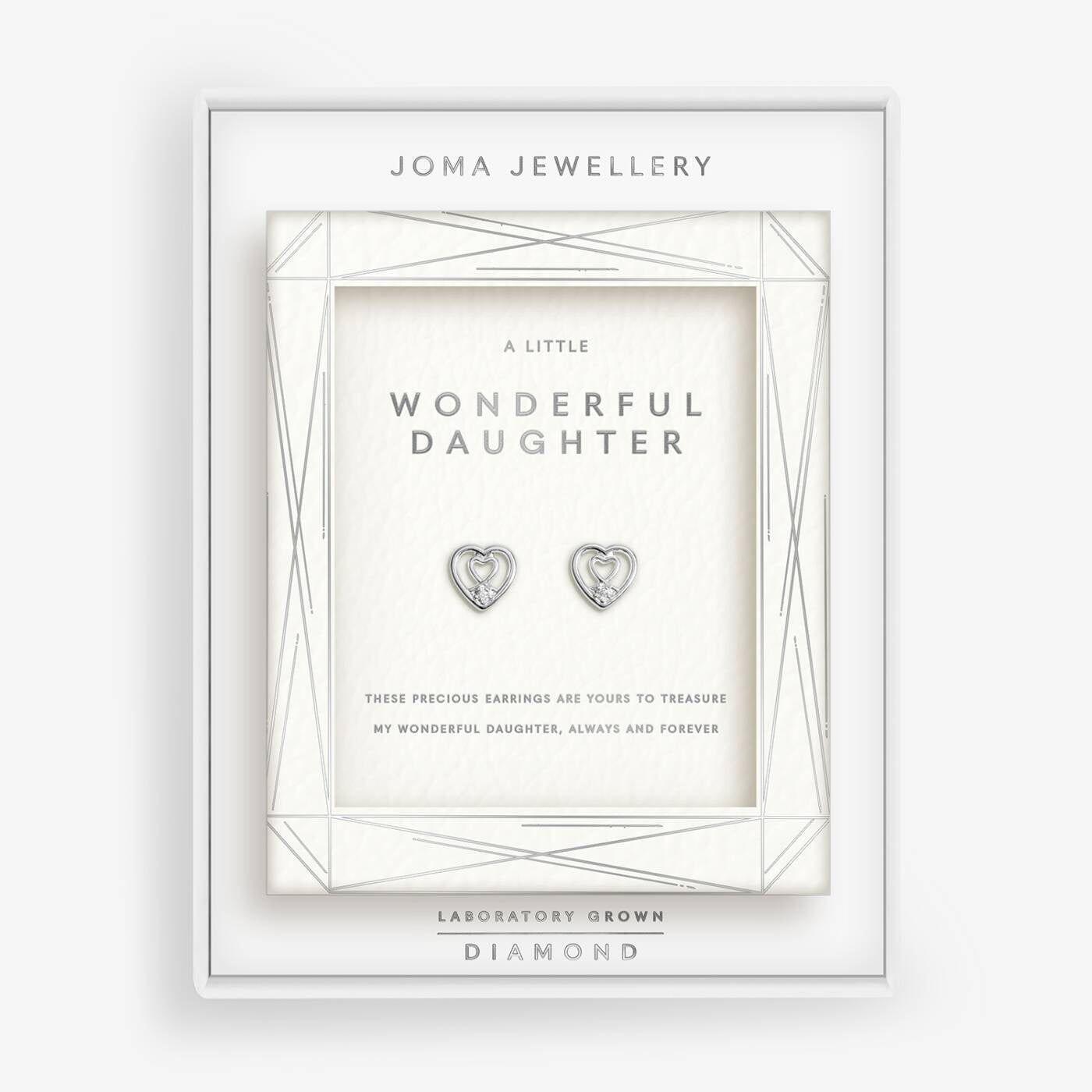 Joma Lab Grown Diamond Wonderful Daughter Earrings