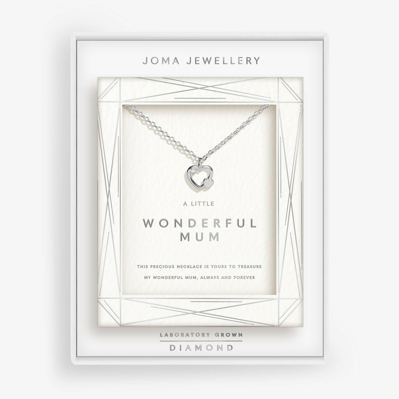Joma Lab Grown Diamond Wonderful Mum Necklace