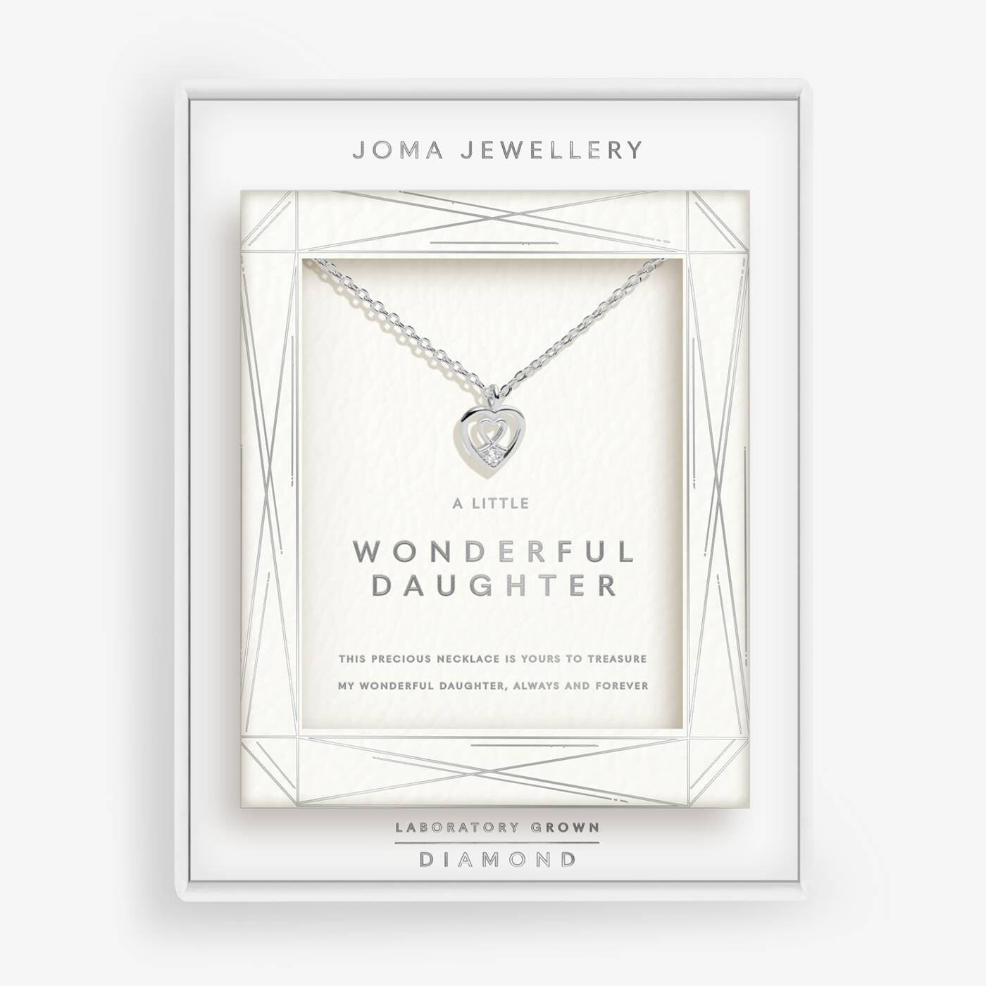 Joma Lab Grown Diamond Wonderful Daughter Necklace