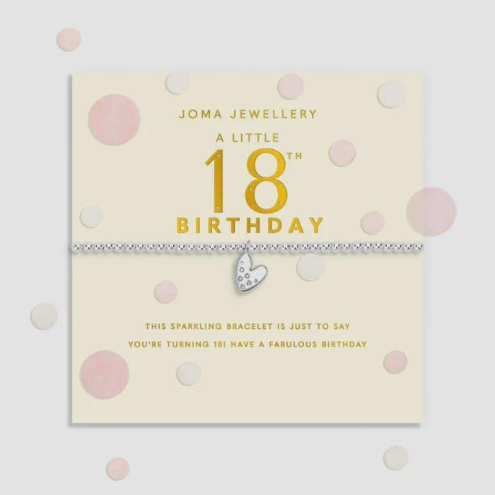 Joma Confetti A Little 18th Birthday Bracelet