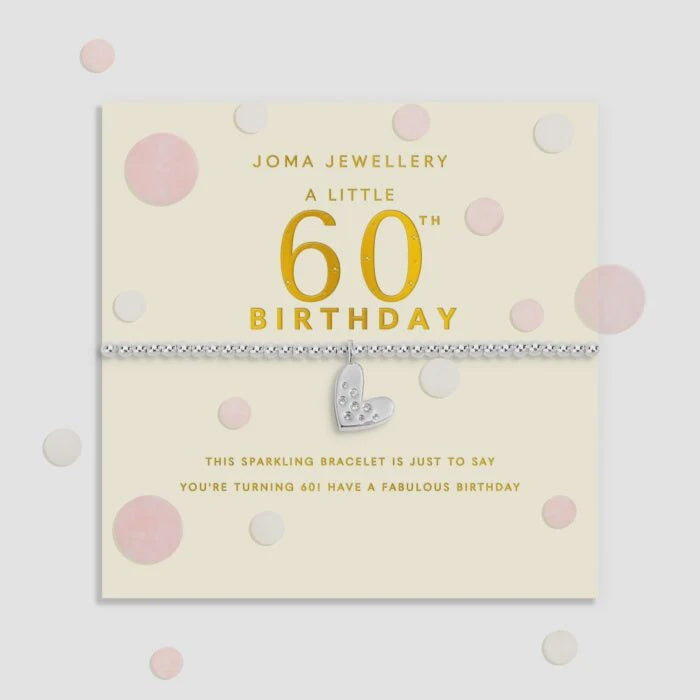 Joma Confetti A Little 60th Birthday Bracelet