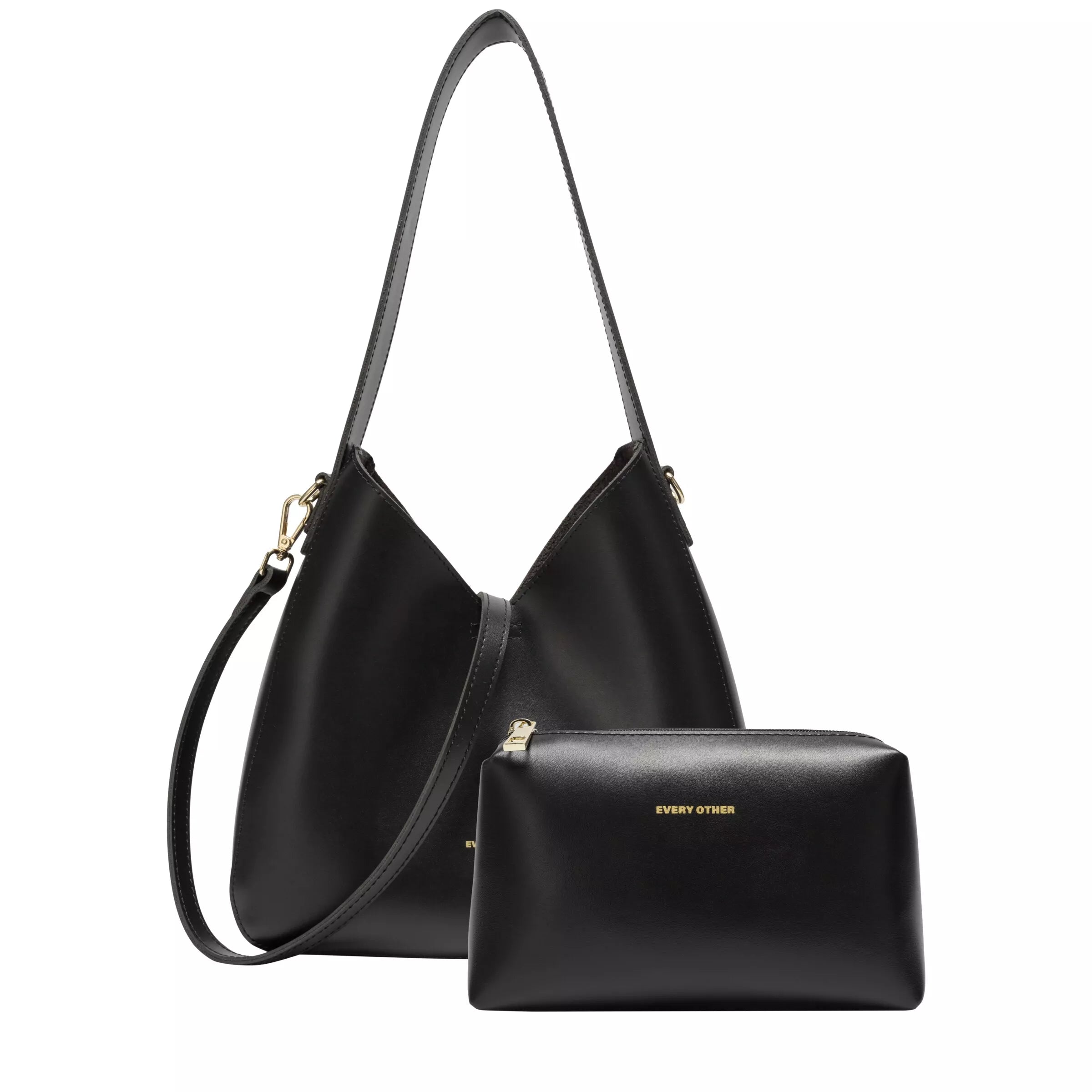 Every Other Medium Verve Slouch Tote Bag Black