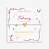 Joma A Little Birth Month February Bracelet