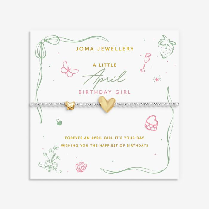 Joma A Little Birth Month April Bracelet