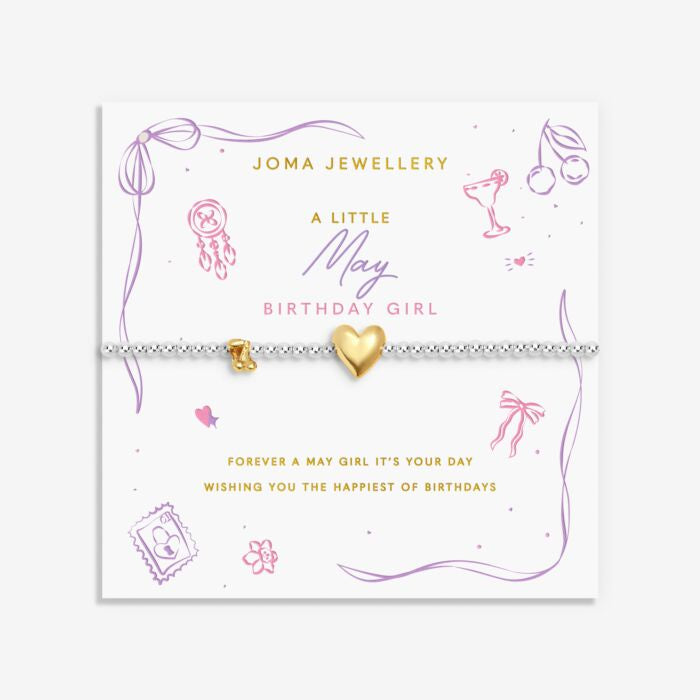 Joma A Little Birth Month May Bracelet
