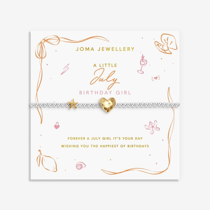 Joma A Little Birth Month July Bracelet