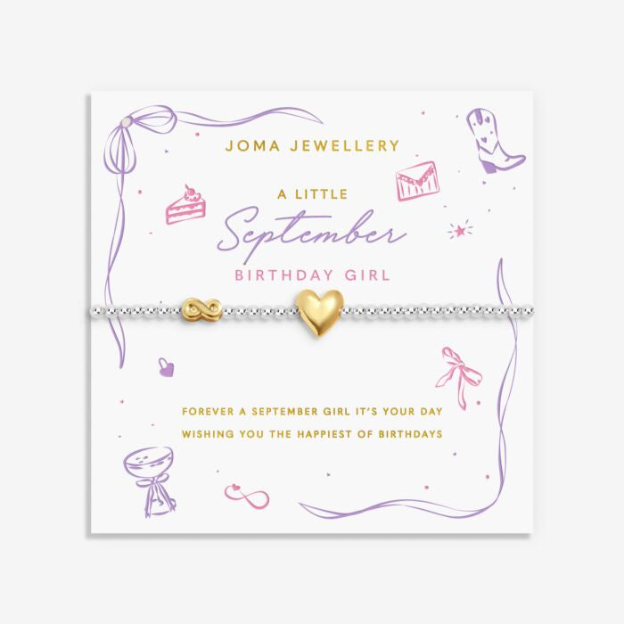 Joma A Little Birth Month September Bracelet