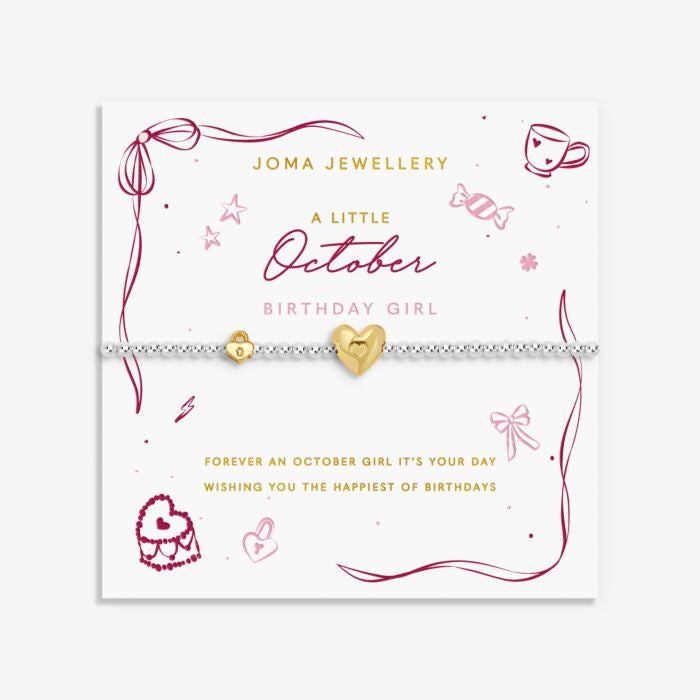 Joma A Little Birth Month October Bracelet