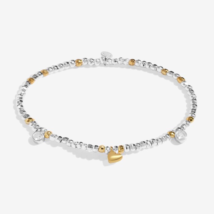 Joma Sparkle Confetti A Little Heart Of Gold Bracelet