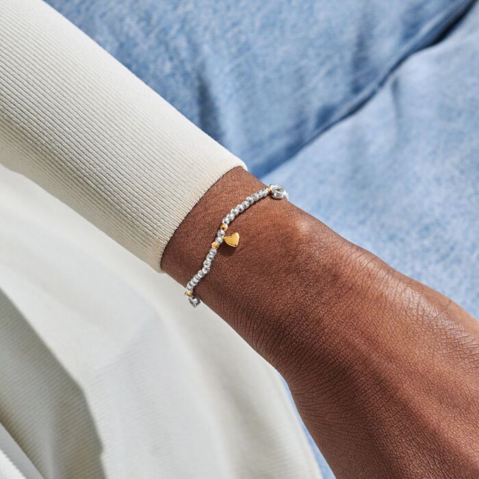 Joma Sparkle Confetti A Little Heart Of Gold Bracelet