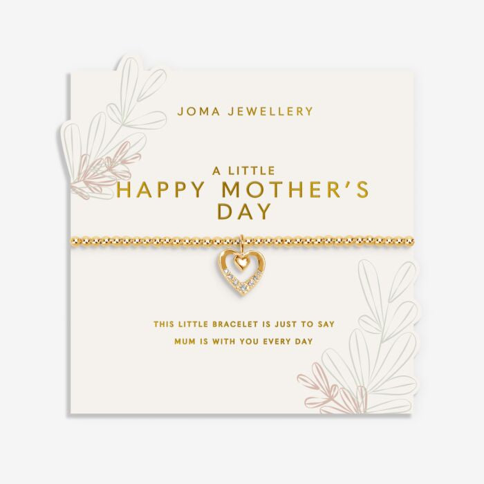 Joma Mother's Day A Little Happy Mother's Day Gold Bracelet