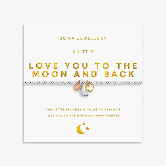 Joma A Little Charmed Moments Love You To The Moon & Back Bracelet