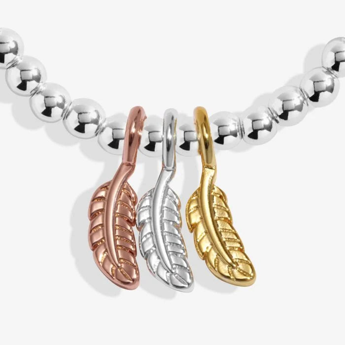 Joma A Little Charmed Moments Feathers Appear When Loved Ones Are Near Bracelet