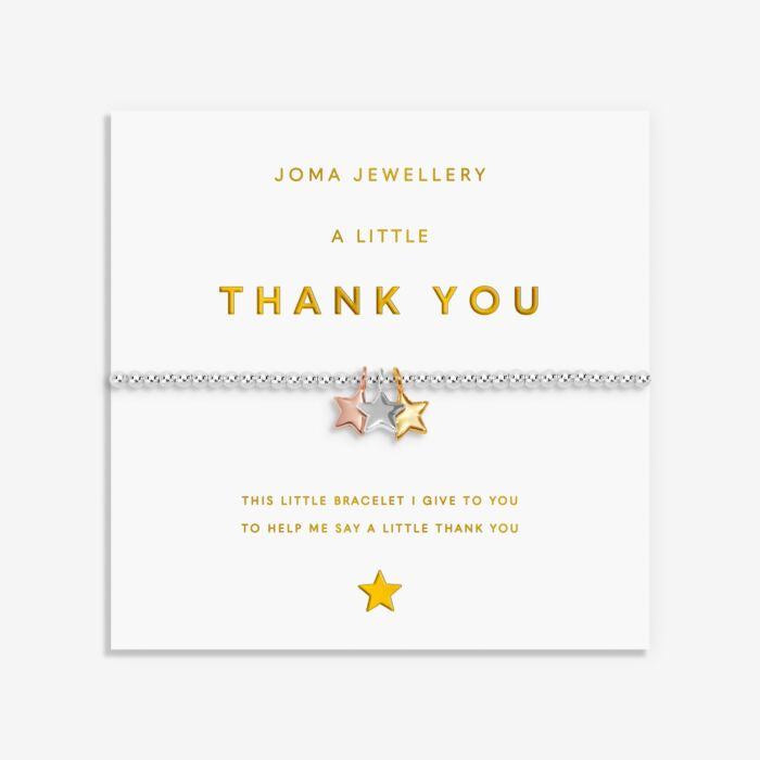 Joma A Little Charmed Moments Thank You Bracelet