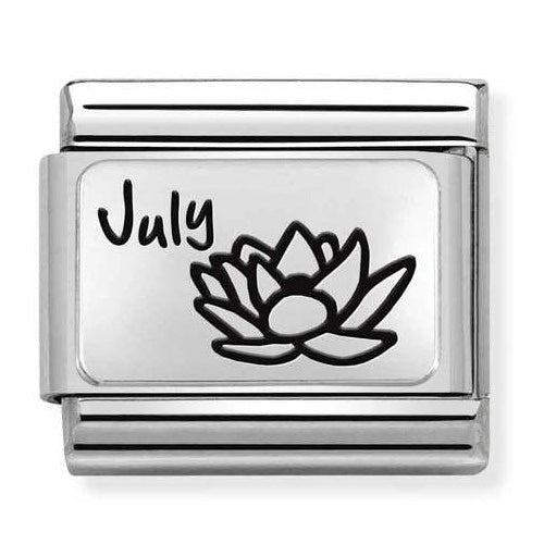 Nomination Silver July Flower Charm