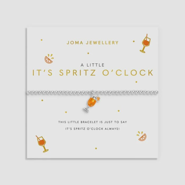 Joma A Little Vibes It's Spritz O'Clock Bracelet